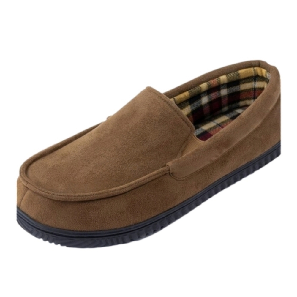 Rock Dove Men's Alexander Flannel Lined Loafer Slippers